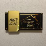 nameplate for house